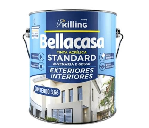 Base A Acrílica Semi Brilho Bellacasa 3,24L
