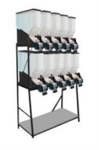 Estrutura para Dispenser Mecânico PET 45L Preta