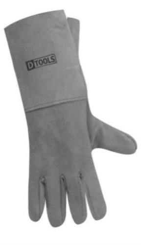 Luva em Raspa com Reforço Total Longa DTools