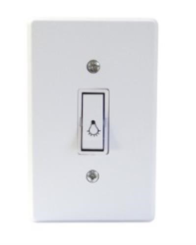 Interruptor de Embutir para Campainha Radial Branco
