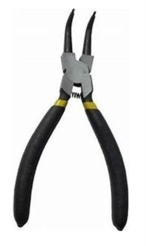 Alicate para Anéis Externos Bico Curvo 7"