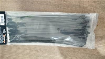 Abraçadeira de Nylon Preta 200x2,5mm