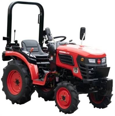 Trator Agrícola 4x4 25HP Toyama TRY253 Super Compacto