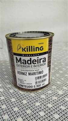 Verniz Marítimo Brilhante Natural Kisalack 900ml