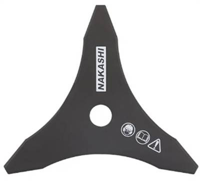 Lâmina Faca para Roçadeira 3 Pontas 255x25.4x3.0mm