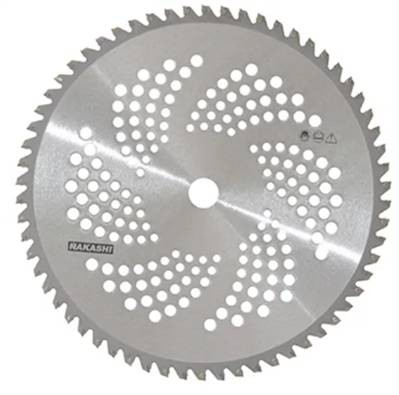 Lâmina de Disco para Roçadeira 62 Dentes Videa 255x20mm