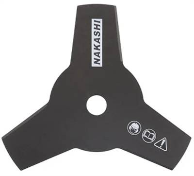 Lâmina de Faca para Roçadeira 3 Pontas 255x25.4x1.4mm